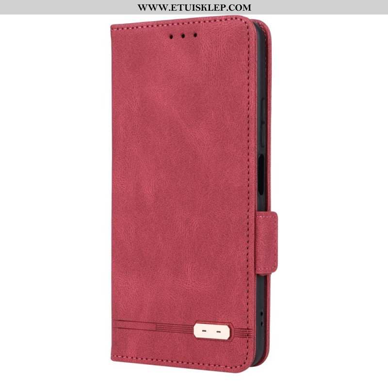 Etui Na Telefon do Xiaomi Redmi Note 12 4G Etui Folio Klasyka Vintage